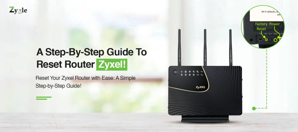 Zyxel router reset